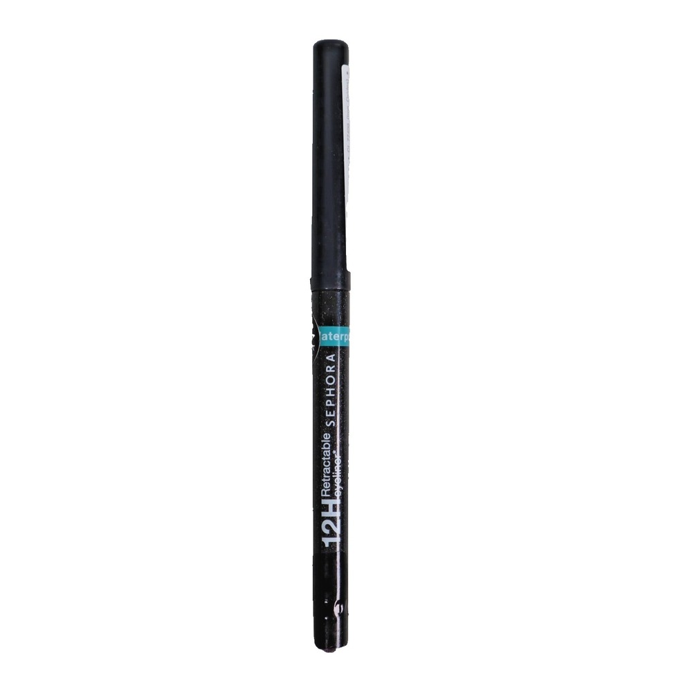 SEPHORA 12HR Colorful Waterproof Retractable Eyeliner, 09 Glitter Black